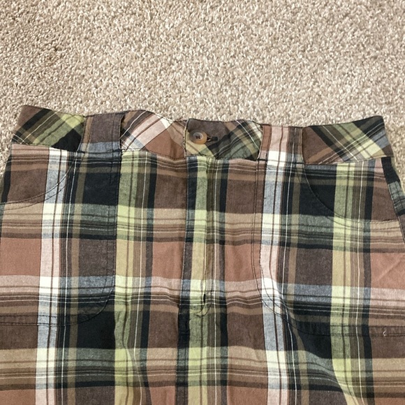 White Stag Black and Brown Mini Skirt with built in shorts - Picture 4 of 5